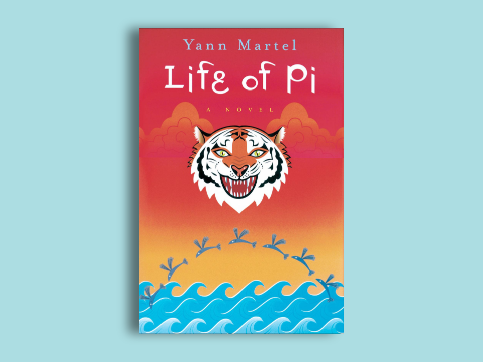 Book cover of Life of Pi.