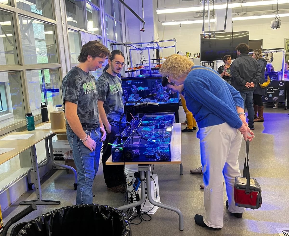 MSMHS Aquaculture Hosts First-Ever Coral Fair